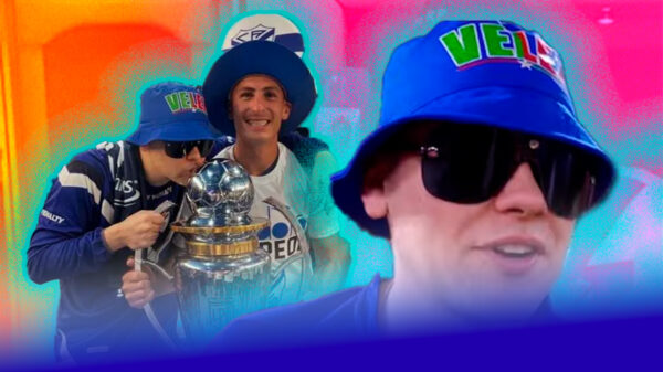 Festejo de famosos por Vélez